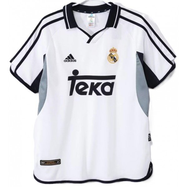 Camisa I Real Madrid 2000 2001 Adidas retro